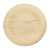Тарелка десертная круглая однораз деревян d230мм 230х15 мм ТДК230